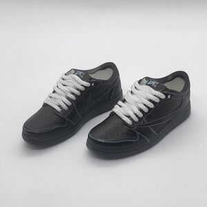 Labubu Doll Sneakers with Laces Black/White, Red/White/Black, White/Green.